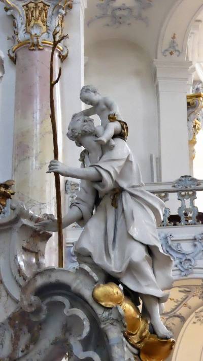 Vierzehnheiligen. Hl. Christopherus