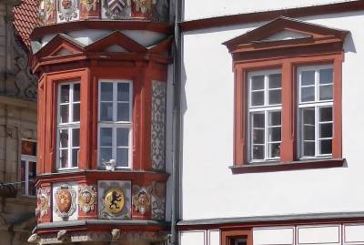 Coburg, ehem. Regierunsgebude (Detail)