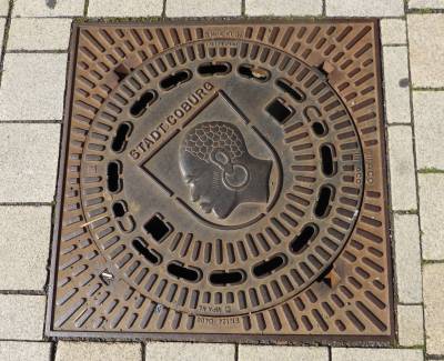 Coburg, Stadtwappen, St. Maurizius